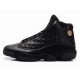 Nike Air Jordan 13 toute cuir noir pas cher