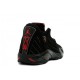 Basket chaussure jordan 14 noir et rouge