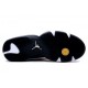 Des sneakers Air Jordan 14 Low Light Ginger noir blanc