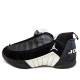 Basket Jordan 15 retro low noires blanc metallic argnet