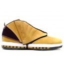 chaussure air jordan 16 ginger et blanc