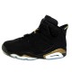 air jordan 6 retro black et or metallic argnet