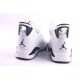 chaussures Jordan Retro 6 blanc Midnight Navy