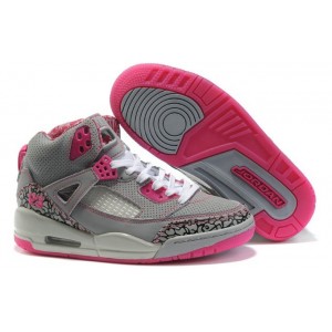 Jordan spizike pour femme grise rose 