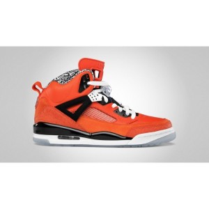 chaussure air jordan spizike orange noir