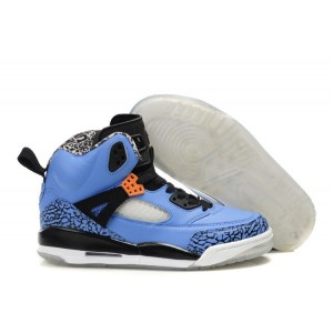 Chaussures Jordan Spizike Bleu Ribbon Orange Flash noir