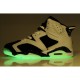 baskets sport nike air jordan vi oreo blanc noir glow in the dark