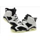 baskets sport nike air jordan vi oreo blanc noir glow in the dark