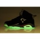 pistons air jordan retro 6 noir vernis rouge bleu glow in the dark