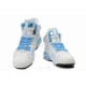 Air Jordan 6 neuf pour femme blanc bleu ciel