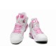 les jordan 6 pour fille blanc rose