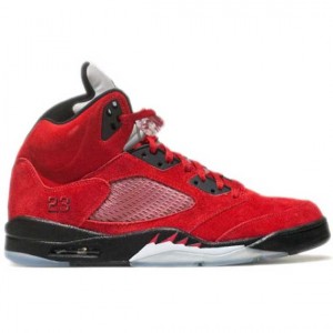 Air Jordan 5 Raging Bull Pack rouge daim