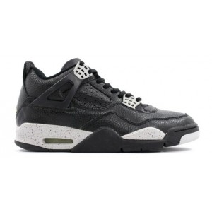 Jordan iv retro en noir et gris