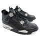 Jordan iv retro en noir et gris