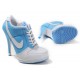 nike talon dunk sb femme bleu ciel blanc