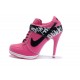 nike talon femme rose noir blanc