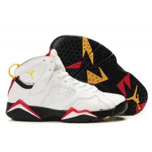 Air Jordan 7 Pour femme blanc bronze cardinal Rouge noir