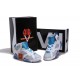 Nike Air Jordan 7 (VII) Retro femme blanc grise bleu violet
