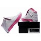 Air Jordan 18 pour fille blanc rose