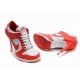 Talon nike féminin rouge blanc