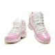 Air Jordan 11 pour femme blanc rose clair