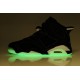 jordan 6 glow dark lakers noir pour femme