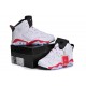 air jordan 6 femme blanc rouge