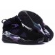 Air Jordan 8 retro femme noir violet