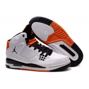 basket air jordan sc-1 blanc noir orange