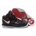 LeBron James 8 air max noir rouge blanc