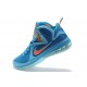 Nike Lebron 9 China bleu orange