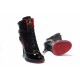 jordan a talon pour femme noir jaune rouge