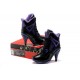 jordan a talon femme noir violet