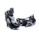 air jordan 5 femme talons noir et blanc