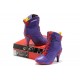 jordan 6 a talon femme violet rouge