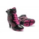 jordan a talon noir et rose pas cher