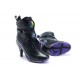 jordan 8 a talon pas cher noir violet