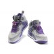 air jordan spizike femme grise violet