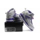 air jordan spizike femme grise violet