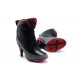 air jordan 9 a talon pour femme noir gris rouge