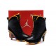 jordan 9 talon femme noir jaune