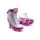 air jordan 9 a talon femme pas chere rose blanc