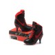 air force talon femme noir rouge