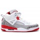 Air Jordan 3.5 Spizike blanc rouge fire grise