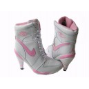 jordan 1 femme talon blanc rose