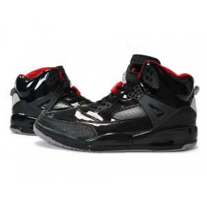 Jordan spizike noir rouge stealth