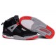 Basket Jordan Spizike noire rouge ciment