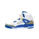 Air Jordan Spizike bleu blanc jaune Do the Right Thing