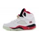 Nike Jordan 5 glow blanc rouge noir