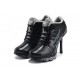 Air Max femme a talon noir gris